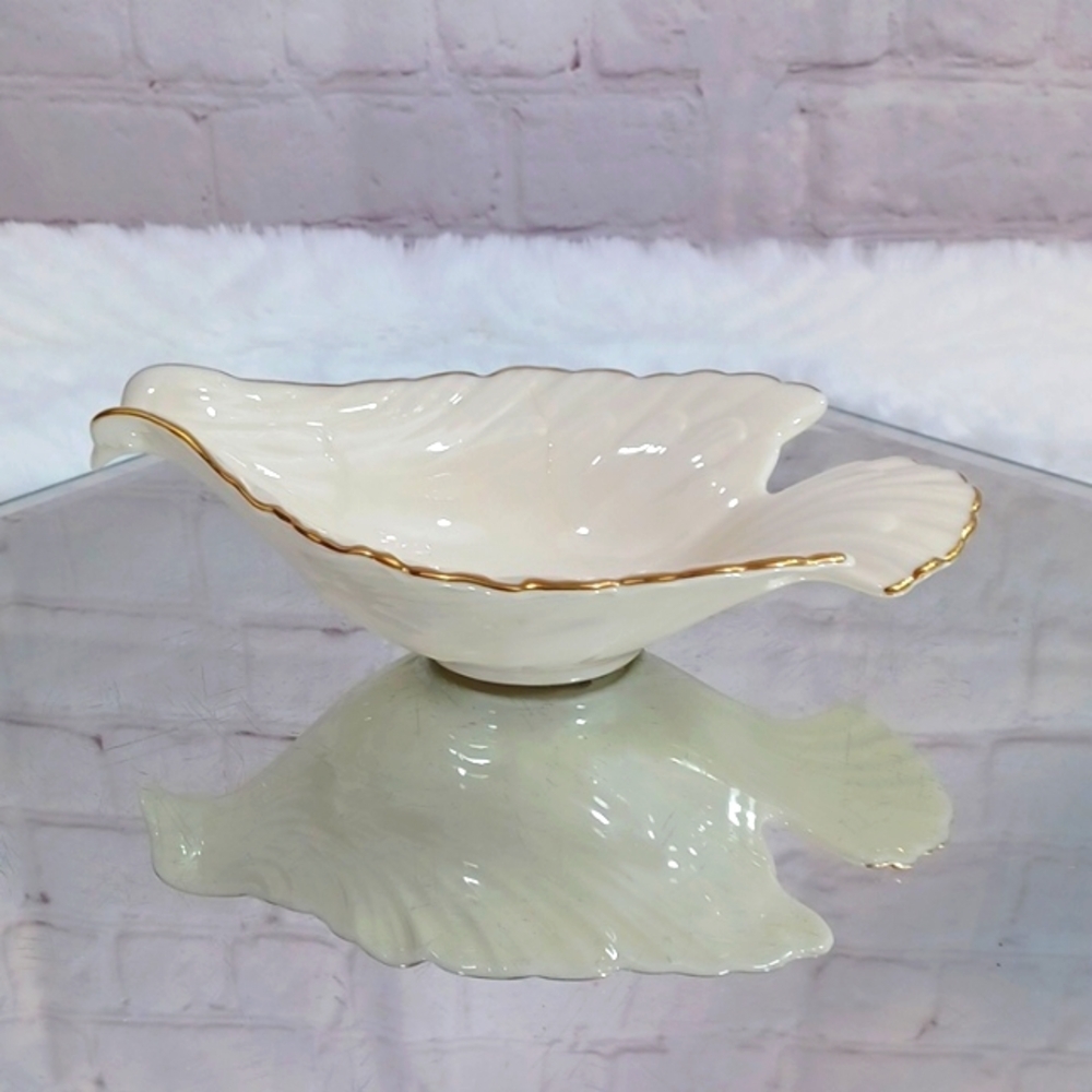 Lenox  Vintage Made In USA Collectable Olive Pickle Tray